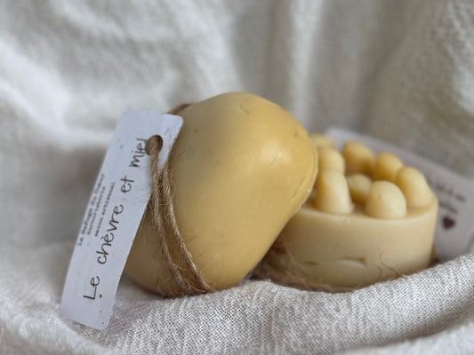 savon chèvre et miel